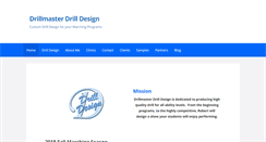 Desktop Screenshot of drillmasterdrill.org